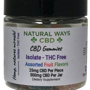 Isolate CBD Gummy Squares 25mg