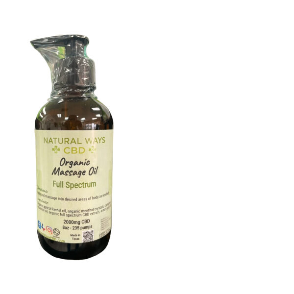 CBD massage oil