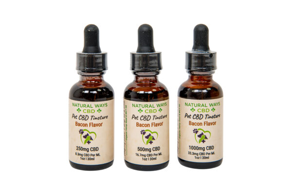 Pet CBD Oil - Bacon Flavor