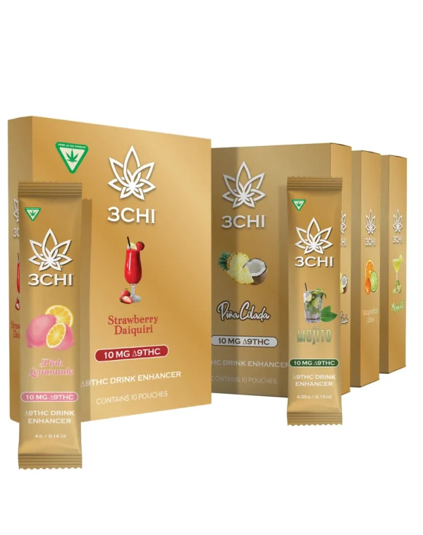 3CHI - Delta 9 THC Drink Enhancers - Single Packet