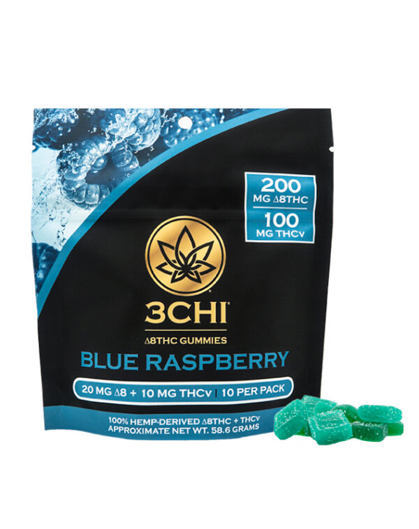 3CHI Blue Raspberry THCv Gummies