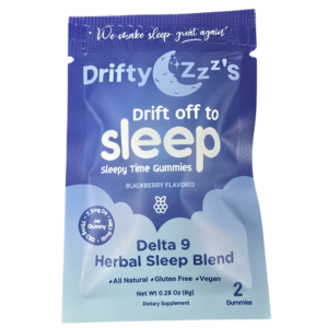 DriftyZZZ's Restful Gummy - Delta 9 - 2pk