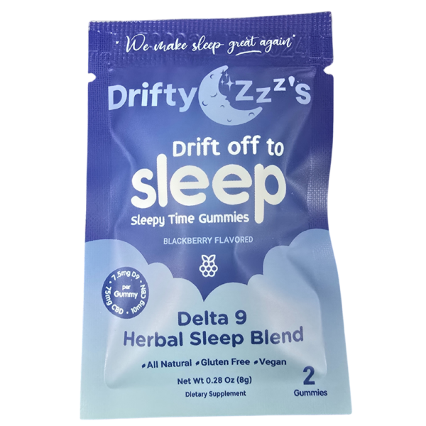 DriftyZZZ's Restful Gummy - Delta 9 - 2pk