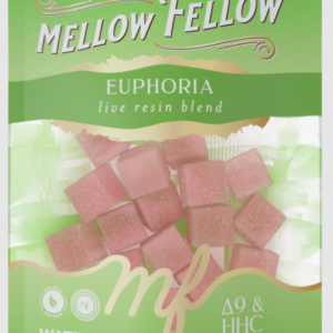 Mellow Fellow Euphoria Blend Gummies 20ct - Watermelon