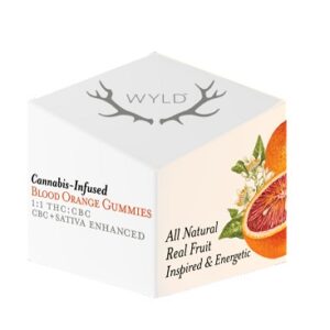 Wyld THC:CBC Blood Orange Gummies
