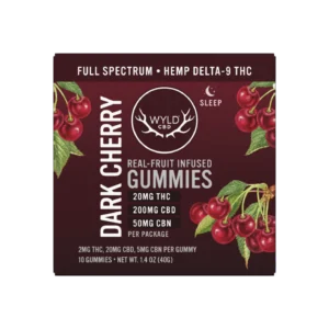 Wyld THC:CBD:CBN Dark Cherry Gummies