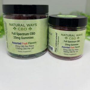 Full Spectrum CBD 25mg Gummies