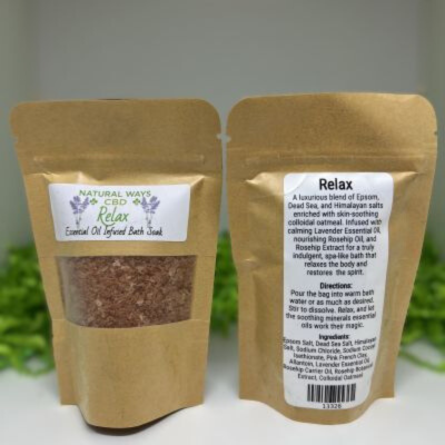 Essential Oil Bath Salt - Non-CBD - Image 3