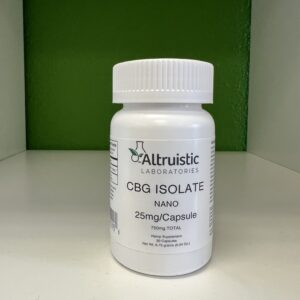 CBG Isolate Nano Capsules