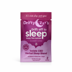 DriftyZZZ's Isolate CBD gummies- 2pk