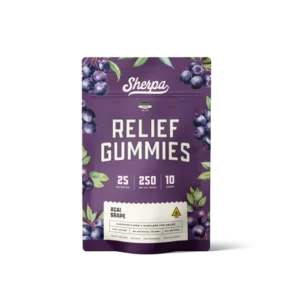 Sherpa - Relief Gummies - Acai Grape