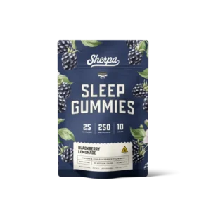 Sherpa -Sleep Gummies - Blackberry Lemonade
