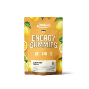 Sherpa - Energy Gummies - Lemon Drop Martini