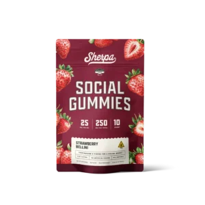 Sherpa - Social Gummies - Strawberry Bellini