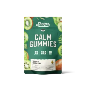 Sherpa - Calm Gummies - Tropical Green Kiwi